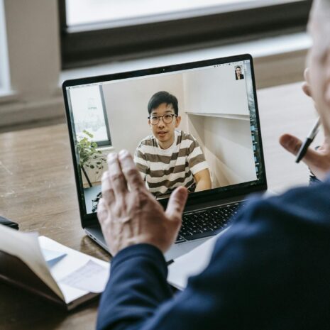 Photo Of Professor Mentoring His Student